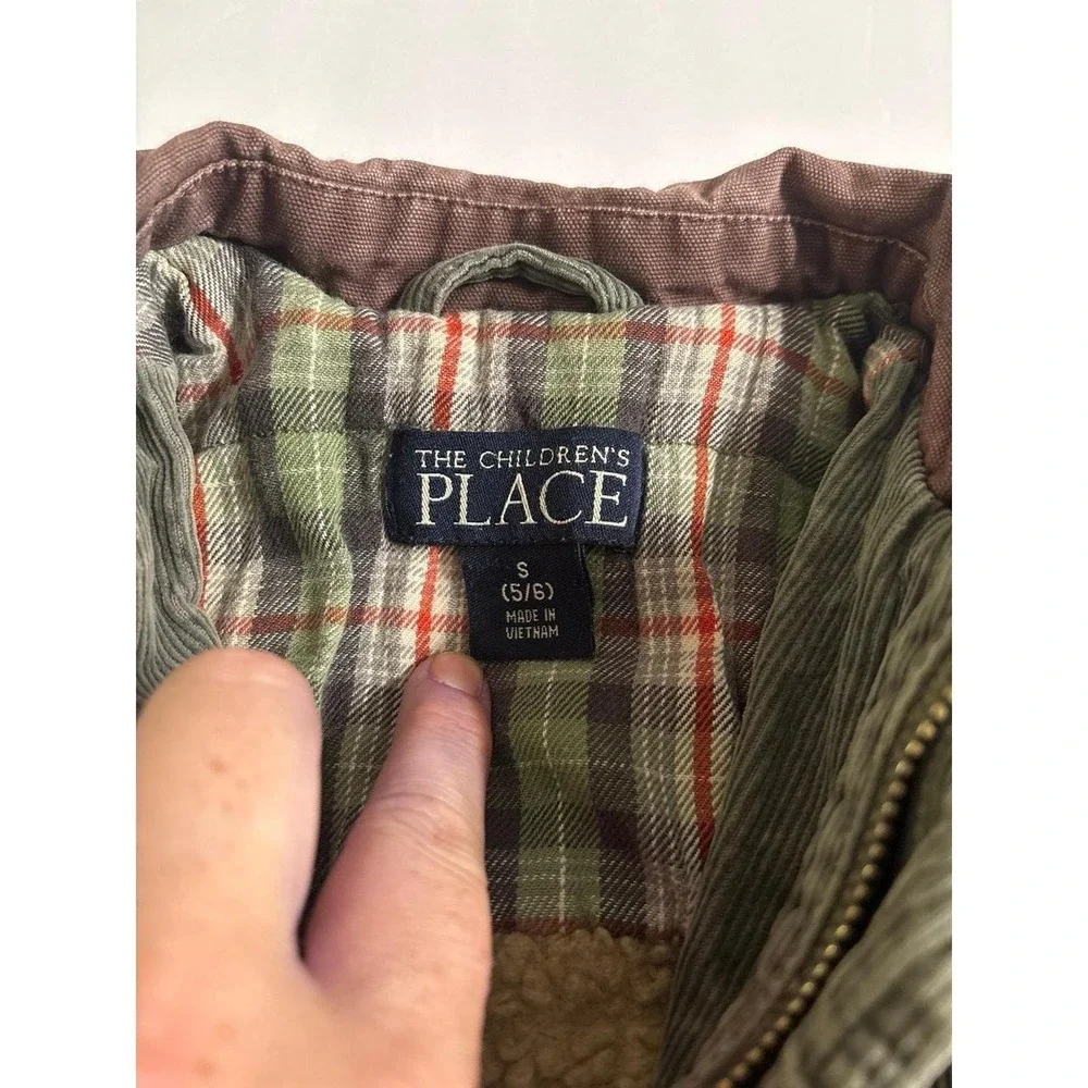 The Children's Place Corduroy Collard Jacket (Small)